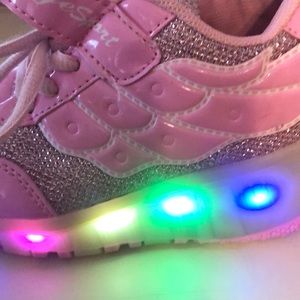 Light up roller sneakers